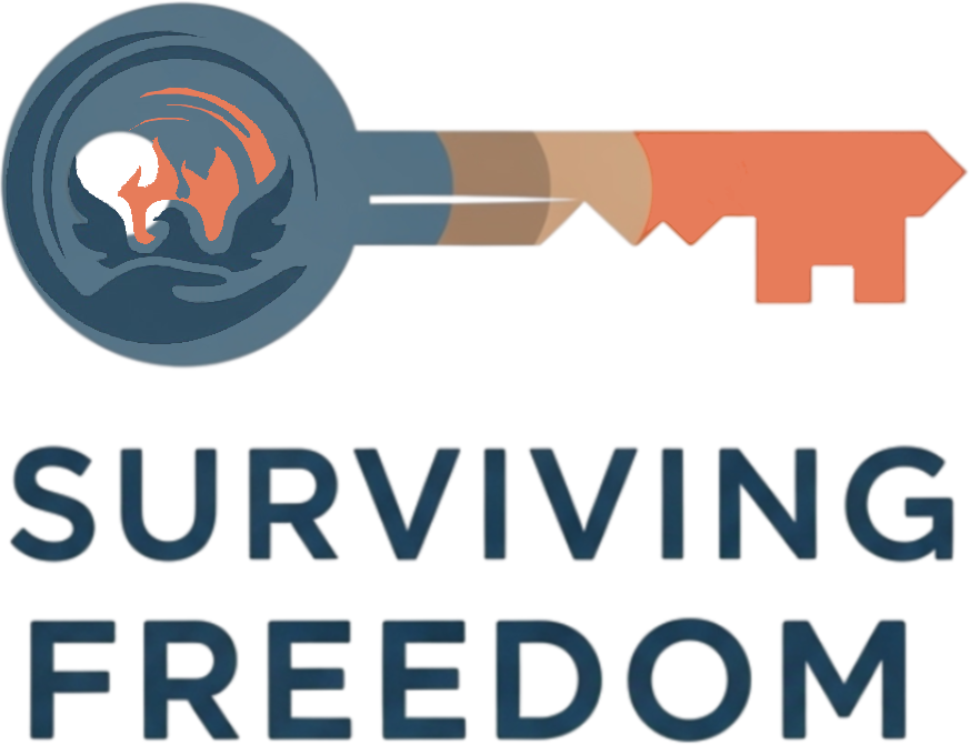 survive freedom logo vert